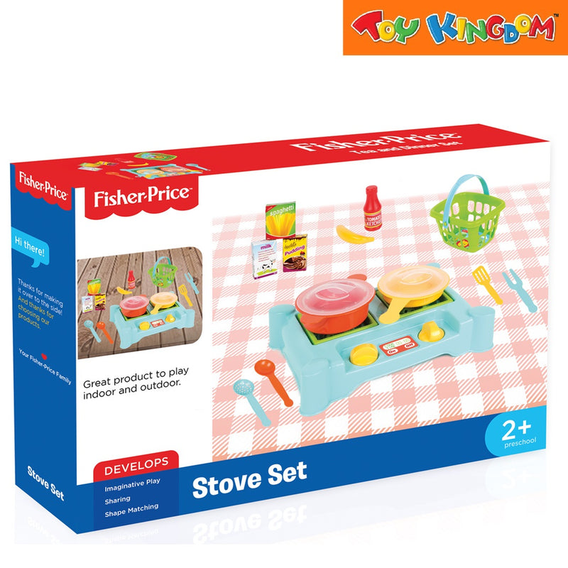 Fisher price shop stove set