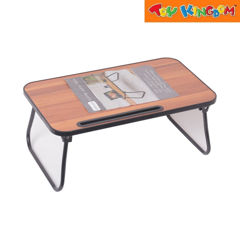 Brown Foldable and Lightweight Lap Desk Table