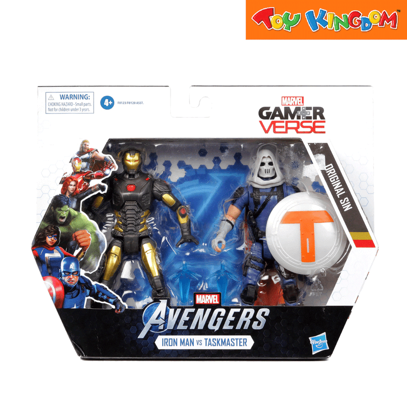 Marvel Avengers Original Sin Gamerverse Iron Man vs. Taskmaster Original Sin Playset