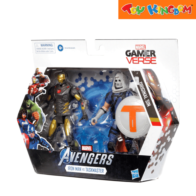 Marvel Avengers Original Sin Gamerverse Iron Man vs. Taskmaster Original Sin Playset