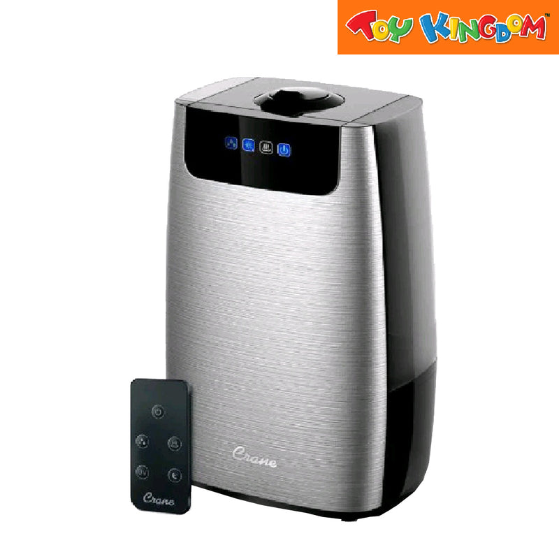 Crane 4-in-1 TRUE HEPA Cool & Warm Mist Humidifier, UV Air Purifier & Aroma Diffuser (with REMOTE)