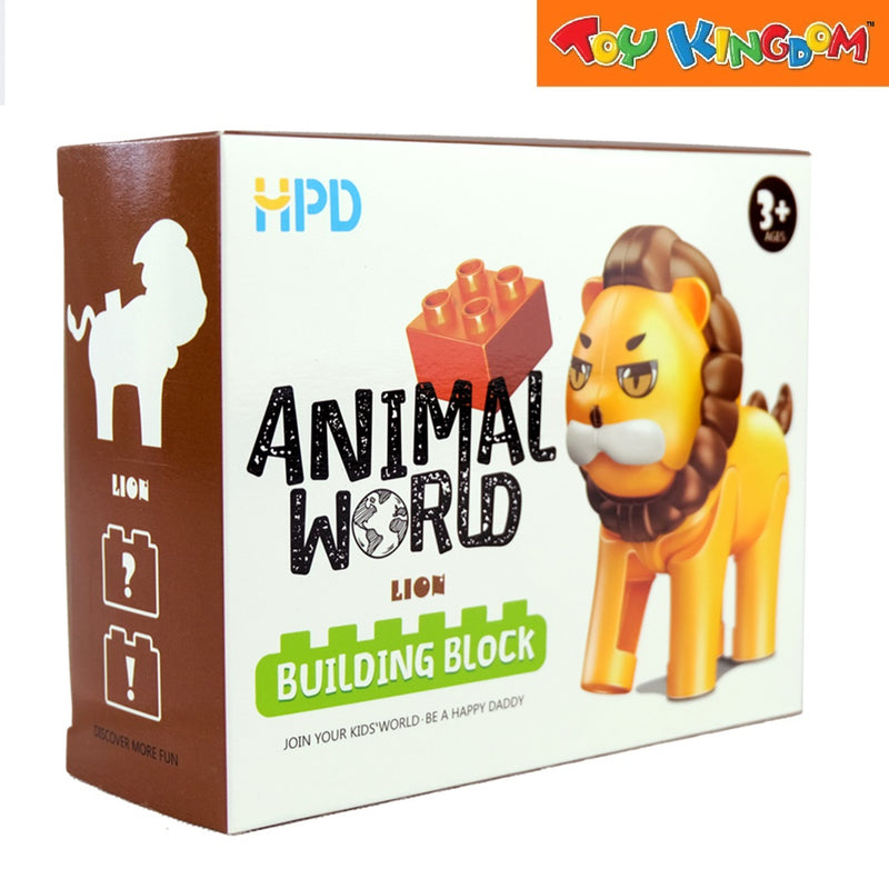 HPD Animal World Series Building Blocks Toy for Kids