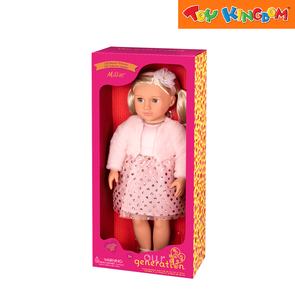 Our Generation Millie 18 inch Doll Toy Kingdom