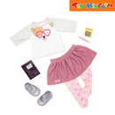 Our Generation Classroom Cutie Classroom Math Class Doll Outfit and Accessories Set