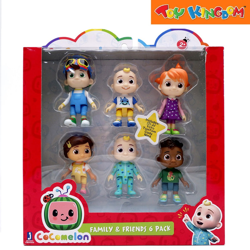 Cocomelon Family and Friends 6 Figure Set