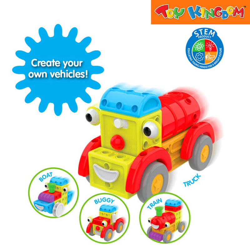 The Learning Journey Techno Kids Around Town 4-in-1 Construction Set