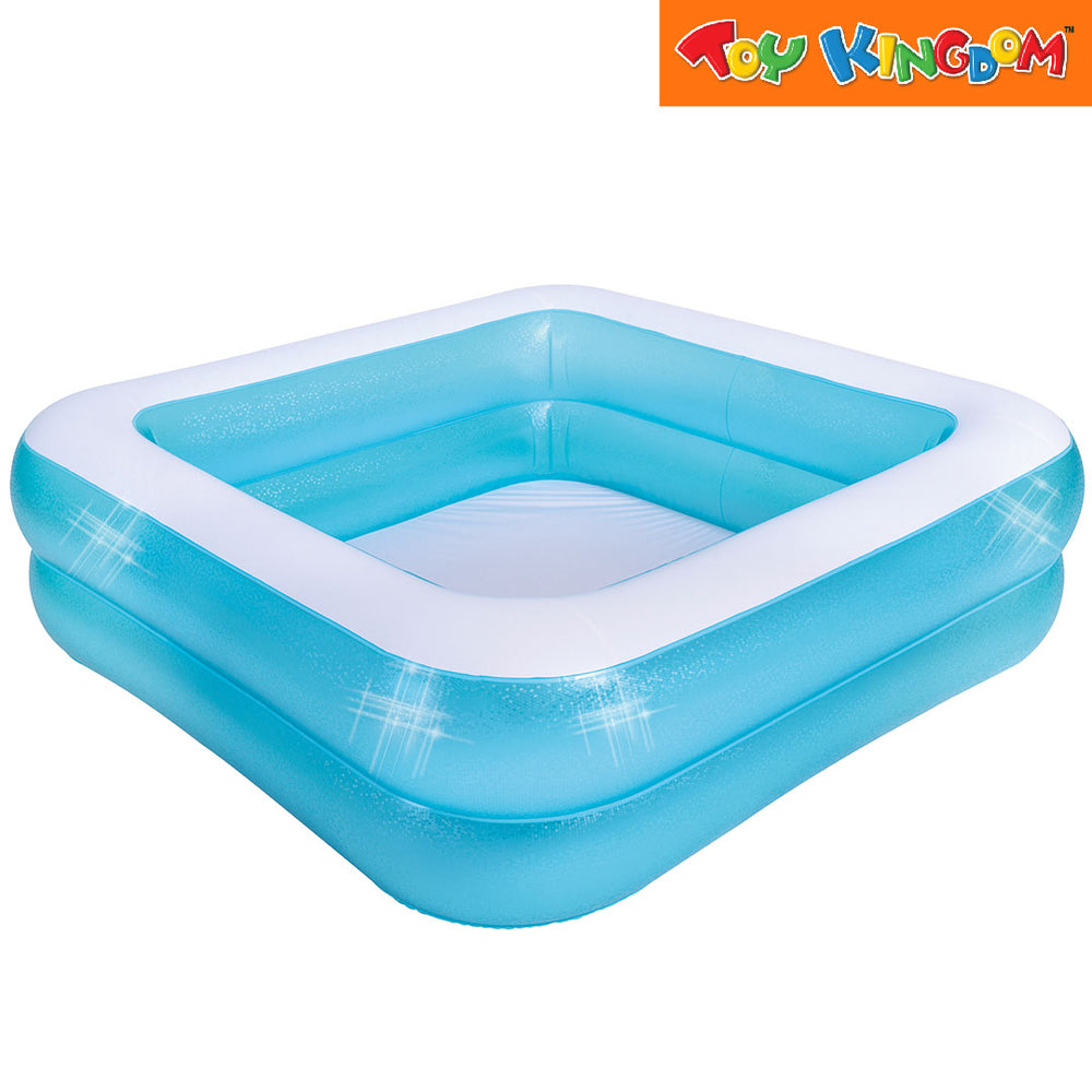 Jilong Mosaic Square 2 ring Inflatable Swimming Pool Toy Kingdom