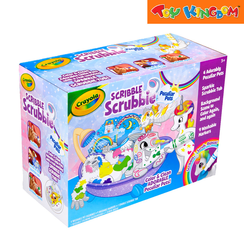 Crayola Scribble Scrubbie Peculiar Pets Palace Playset