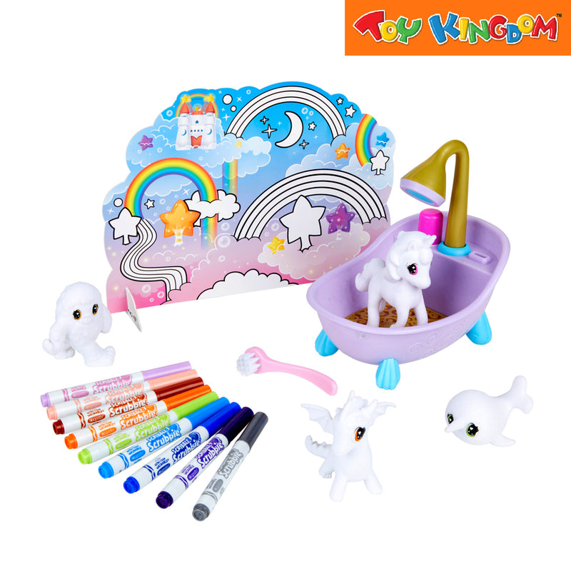 Crayola Scribble Scrubbie Peculiar Pets Palace Playset