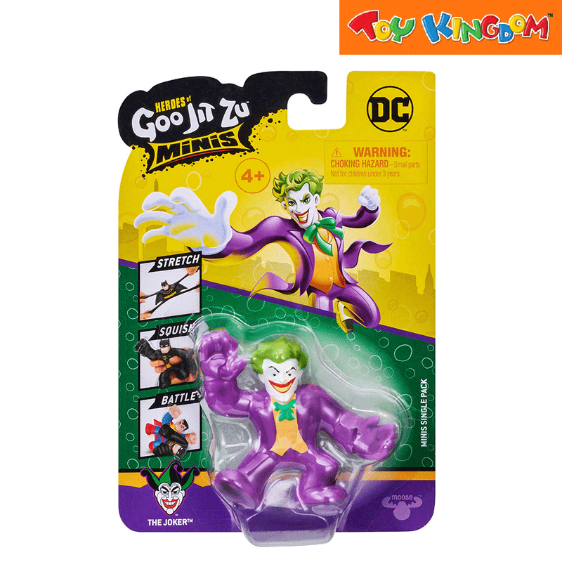Heroes of Goo Jit Zu DC Hero Pack Joker Stretchable Figure