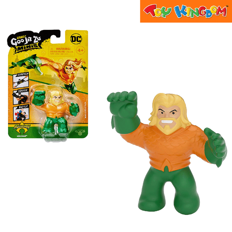 Heroes of Goo Jit Zu DC Hero Pack Aquaman Stretchable Figure