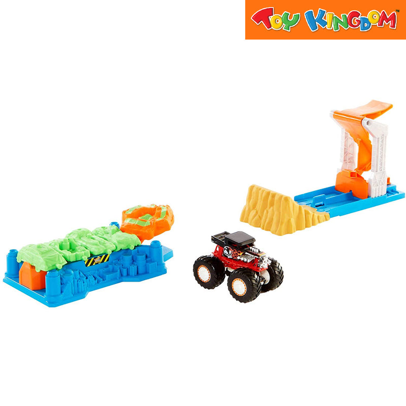 Hot Wheels Monster Truck Ecl Carsplosion Playset