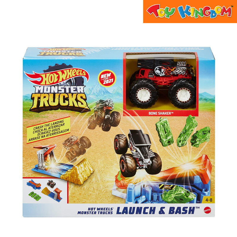 Hot Wheels Monster Truck Ecl Carsplosion Playset