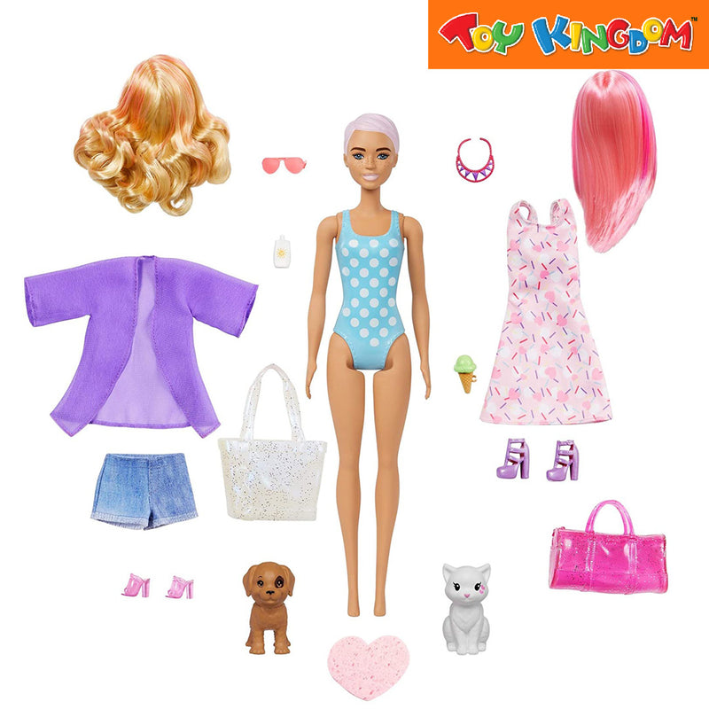 Barbie Paint Reveal Beach Party Ultimate Gift Set