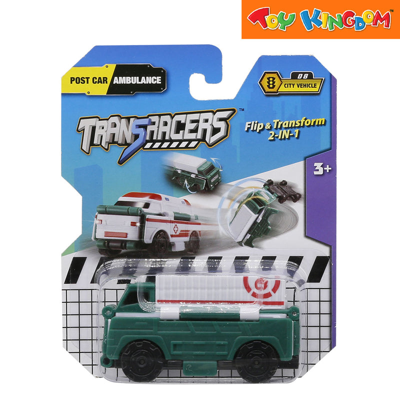 Auldey Transracers 2-in-1 Post Car / Ambulance