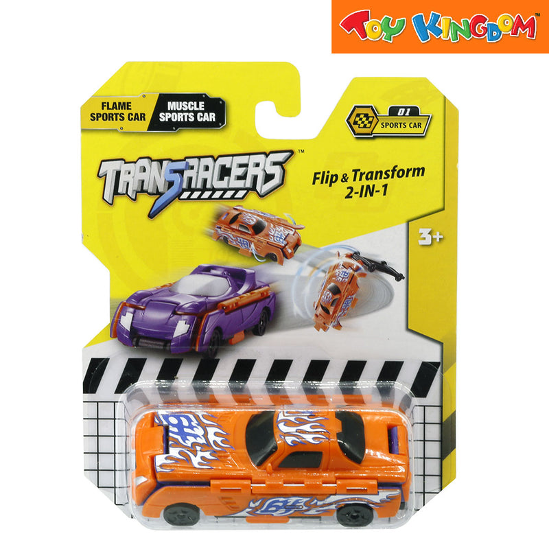 Auldey Transracers 2-in-1 Flame Muscle Sports Car