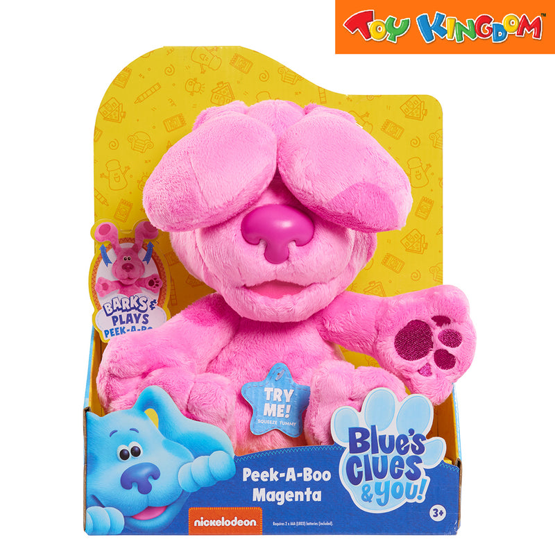 Blue’s Clues & You! Peek-A-Boo Magenta Plush