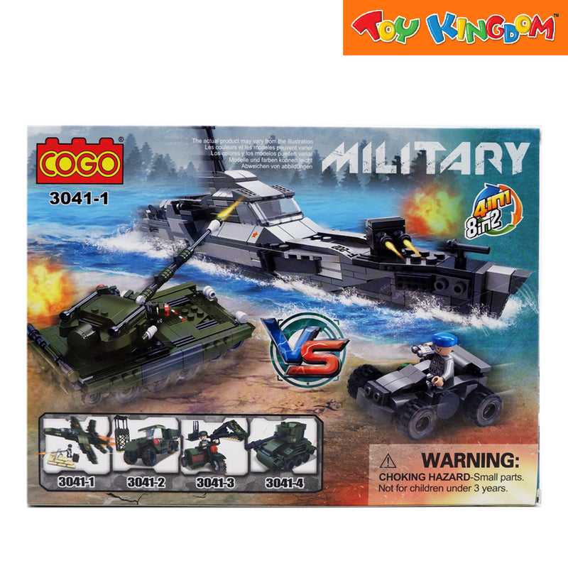 Cogo Military Jet Fighter Building Blocks