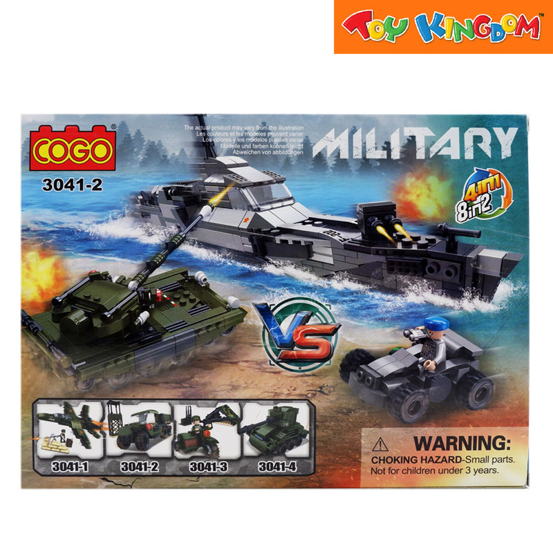 Cogo Military Military Tank Building Blocks