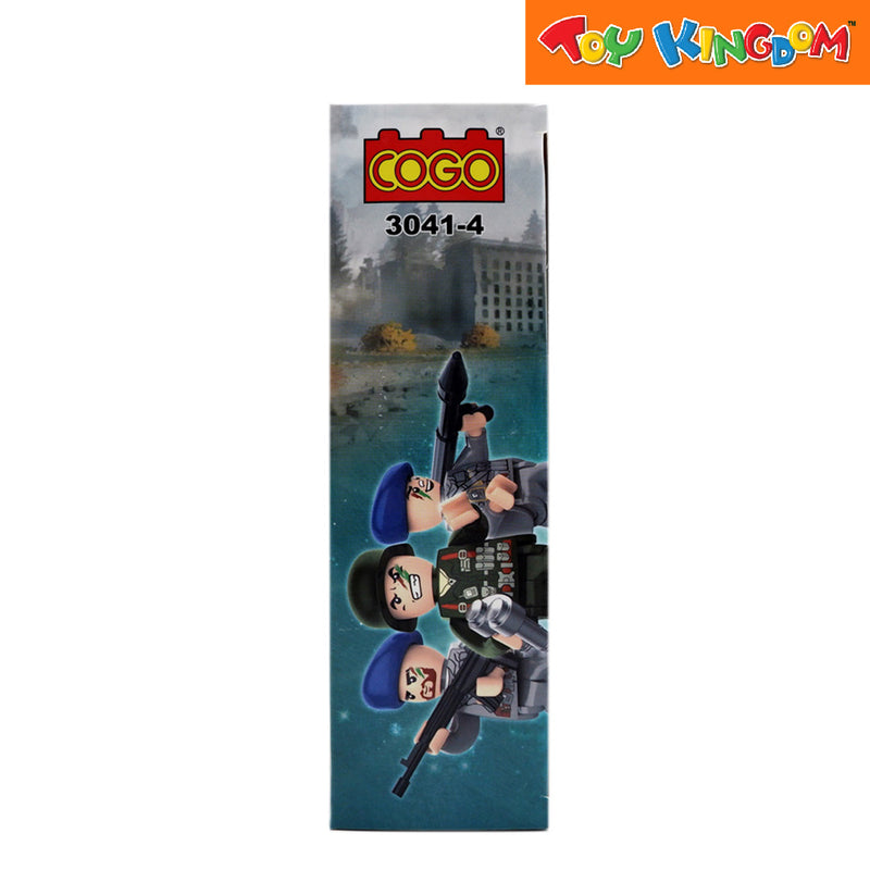 Cogo Military Military Tank Building Blocks