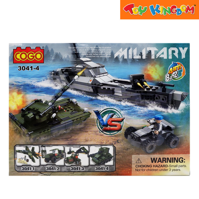 Cogo Military Military Tank Building Blocks