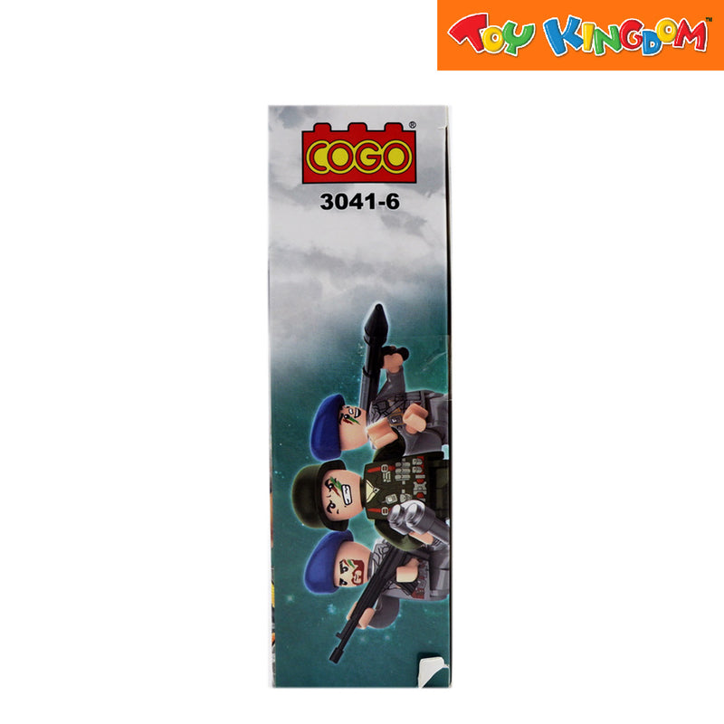 Cogo Military Airplane Building Blocks