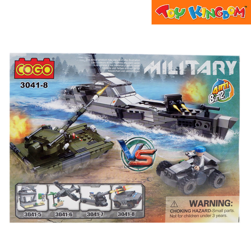 Cogo Military Tank Building Blocks