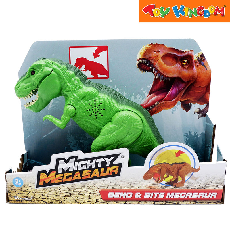 Dragon-i Bend and Bite Mighty Megasaur Green Mid Size Dinosaur