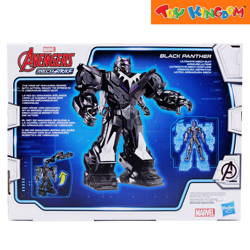 Marvel Avengers Mech Strike Black Panther Deluxe Ultimate Mech Suit