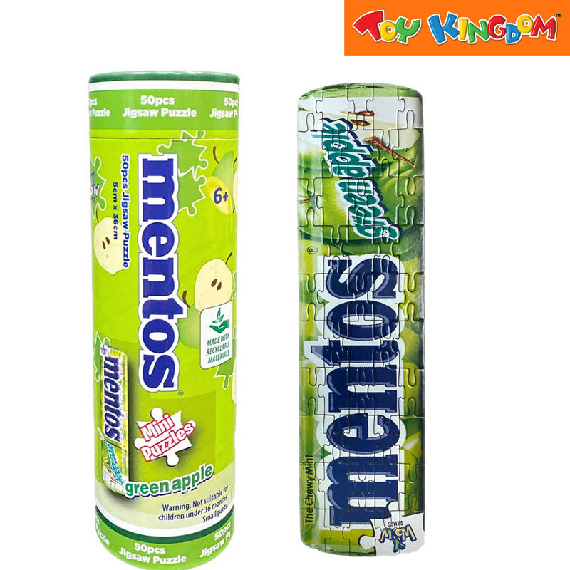 YWOW Mentos Green Apple 50 pcs Mini Puzzle