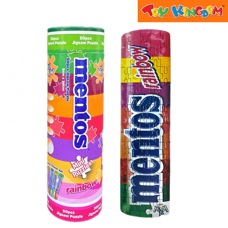 YWOW Mentos Rainbow 50 pcs Mini Puzzle