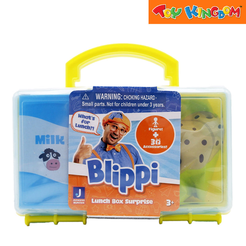 Blippi Surprise Deluxe Yellow Blind Figure Lunch Box