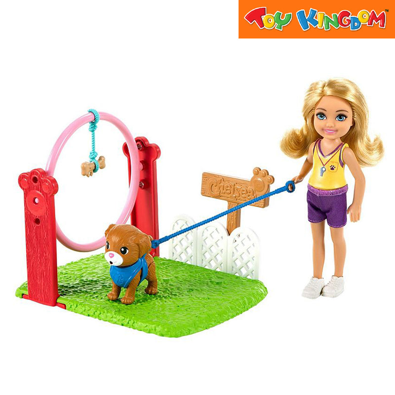 Barbie Career Chelsea Dog Trainer Playset