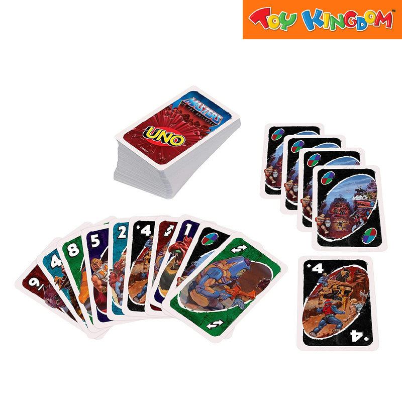 Mattel Games UNO Masters of the Universe Card Game