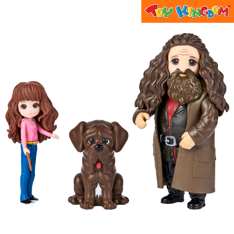Harry Potter Wizarding World Magical Mini Friendship Pack Hermione and Hagrid Playset