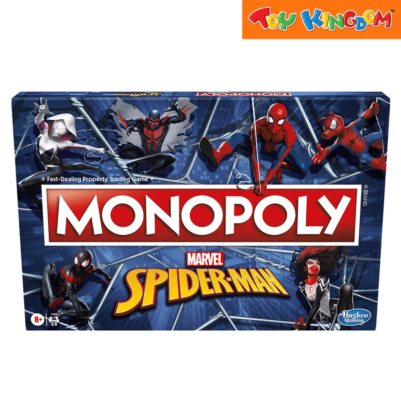 Hasbro Gaming Monopoly Marvel Avengers Spider-Man Board Game