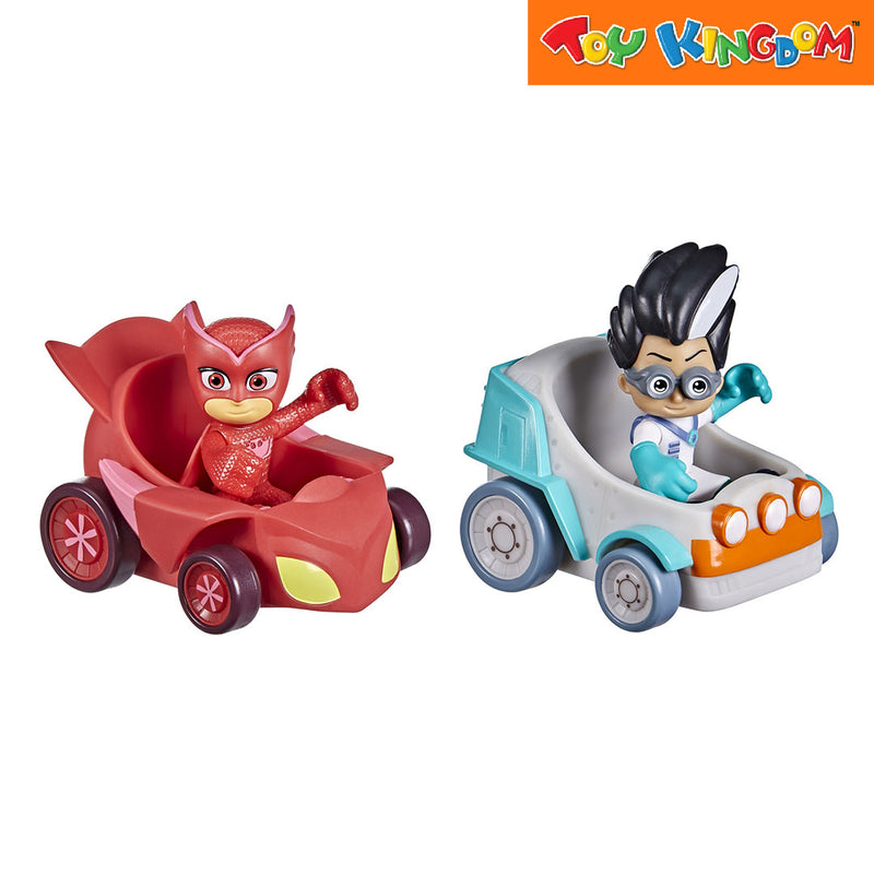 PJ Masks Owlette Vs. Romeo Battle Racers