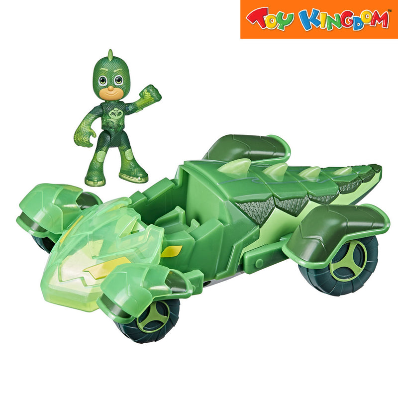 PJ Masks Glow and Go Tech Racer Gekko Racer