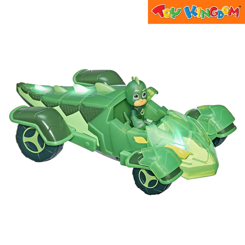 PJ Masks Glow and Go Tech Racer Gekko Racer