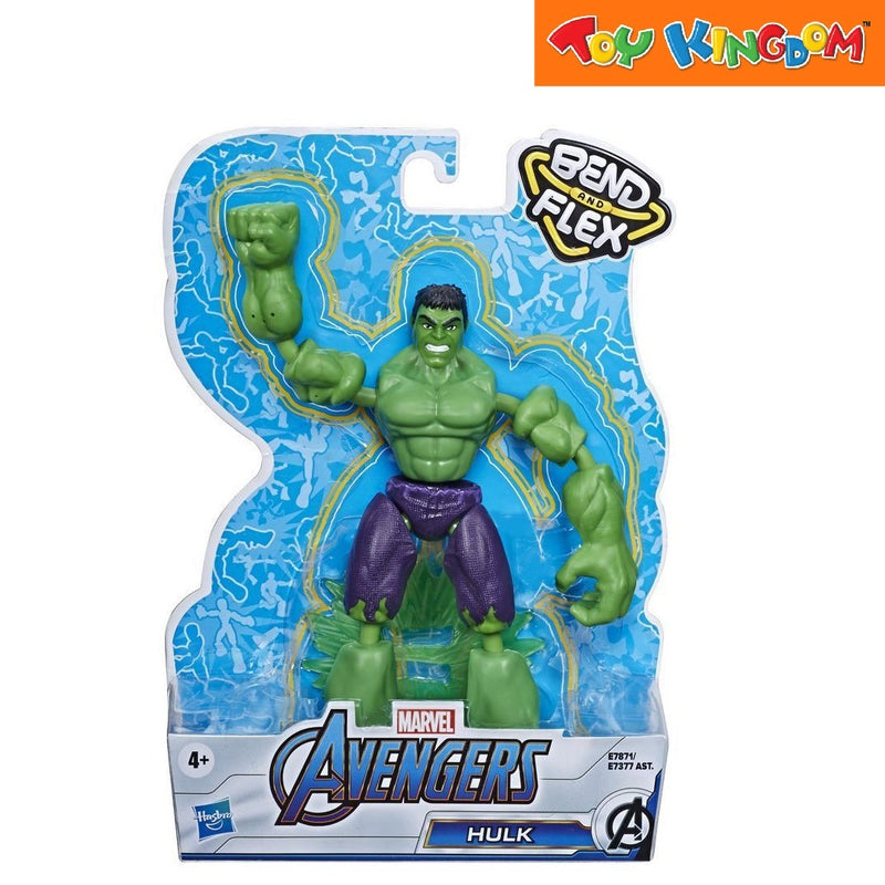 Marvel Avengers Bend and Flex Hulk 6 inch Figure