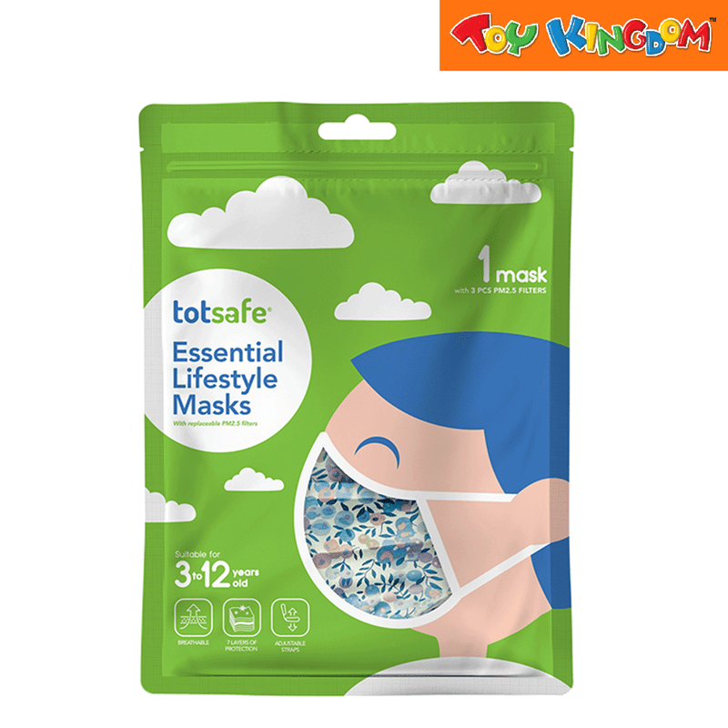 Totsafe Holly Blue Lifestyle Mask with 3 Filters
