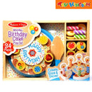 Melissa & Doug Wooden Birthday Cake Playset