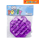 Push and Pop Game Octagon Purple Fidget Toy