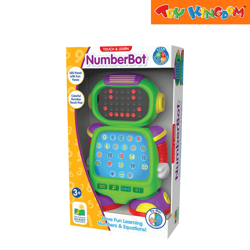 The Learning Journey Touch and Learn Number Bot