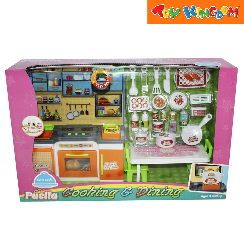 Puella Cooking and Dining Playset