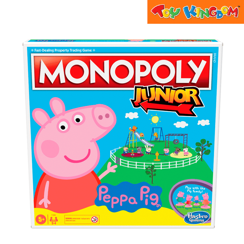 Hasbro Gaming Monopoly Junior Peppa Pig Board Game