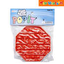 Push and Pop Game Octagon Orange Fidget Toy