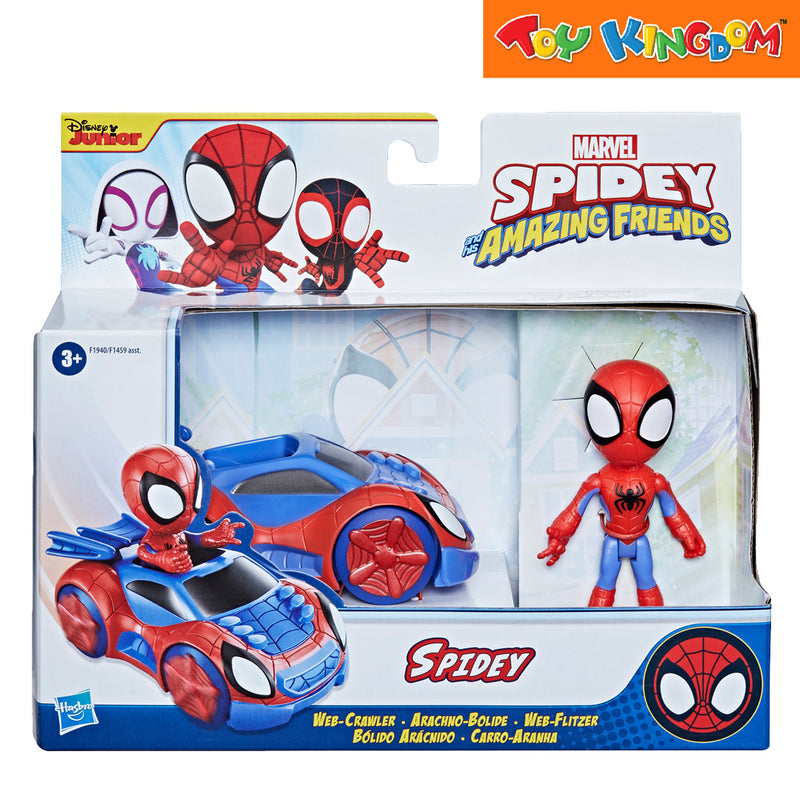 Disney Jr. Marvel Spidey and His Amazing Friends Spidey Web Crawler Playset