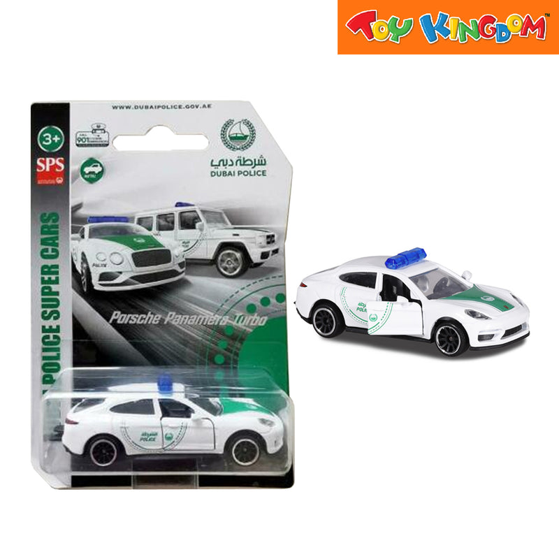 Majorette Dubai Police Series Porsche Panamera Turbo Die-cast Vehicle