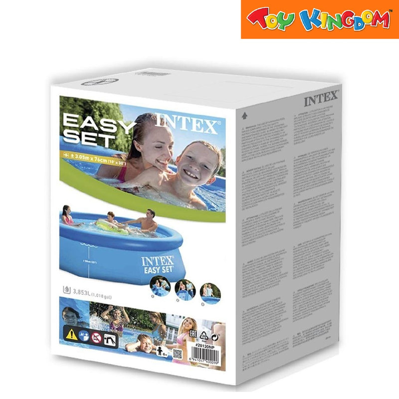 Intex Easy Set Blue 10ft x 30in Inflatable Swimming Pool